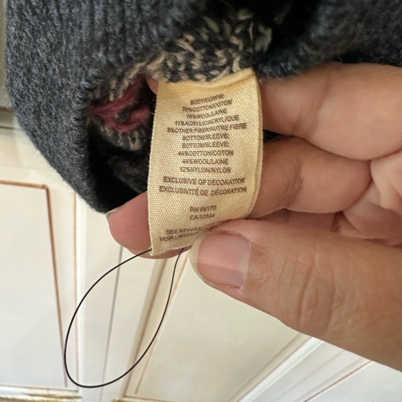 FREE PEOPLE Foxtrot Wool Argyle Cardigan - Picture 4 of 6